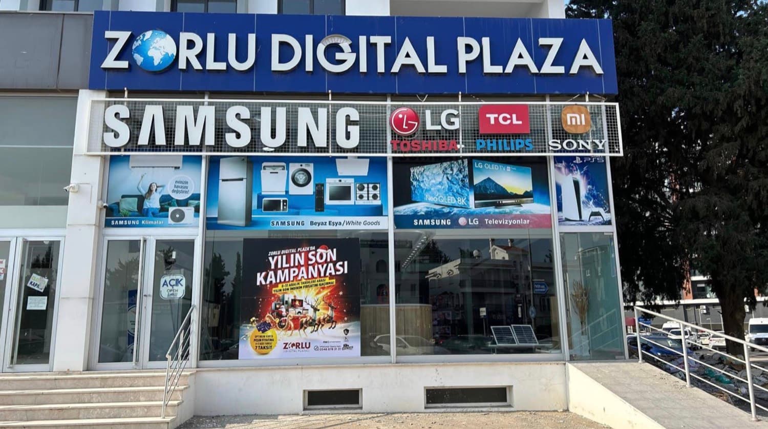 Zorlu Digital Plaza Mağusa Şubesi şubesi dış cephe